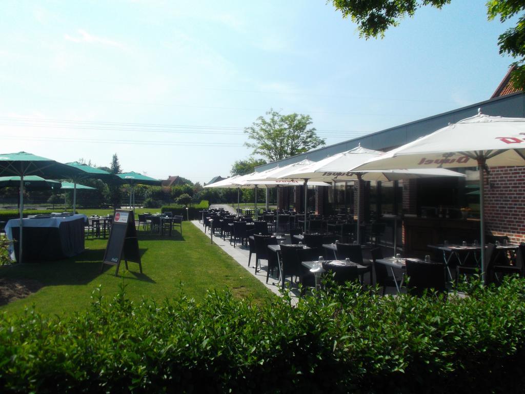 Le Domaine Des Cigognes Hotel Ennevelin ภายนอก รูปภาพ